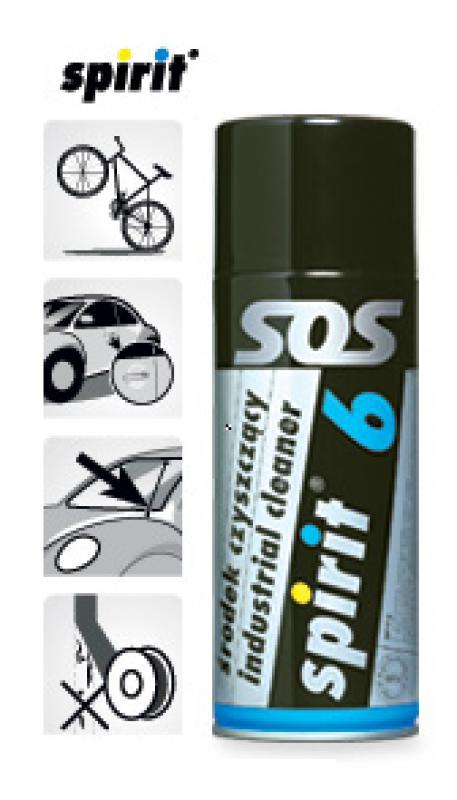 Przemysłowy środek czyszczący - SPIRIT 6 - 400 ml