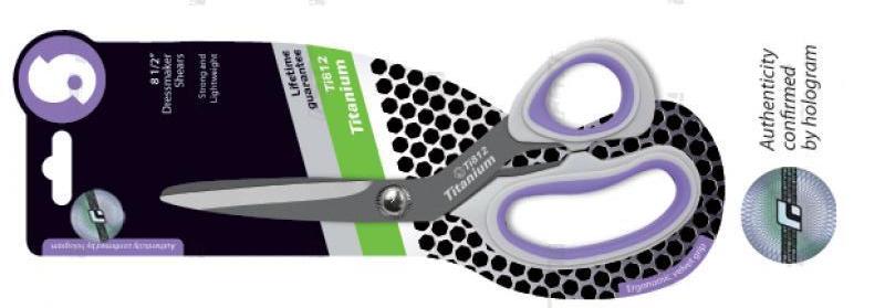 Nożyczki krawieckie 8 1/2 z tytanowanymi ostrzami TITANIUM Ti812