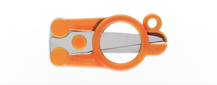 Nożyczki kieszonkowe składane,brelok (859512) Fiskars