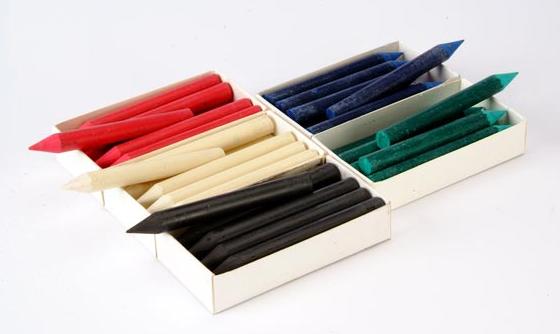 Kredki do tkanin świecowe