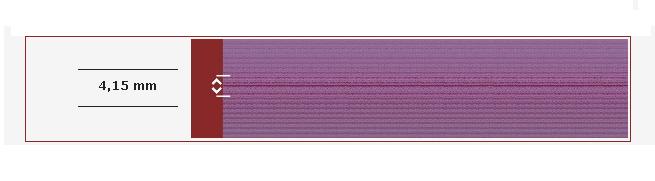 KRYTY 3 (4,15mm) rozdzielczy na taśmie raszelinowej