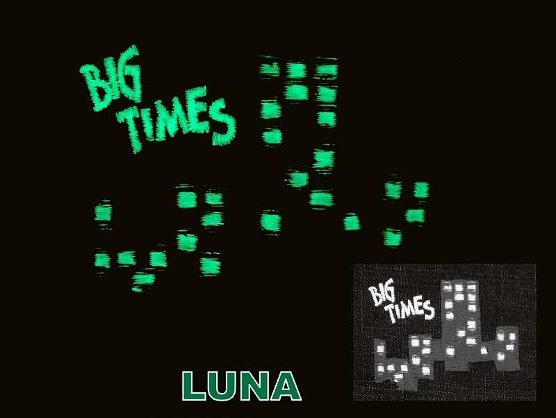 Nici LUNA 40 - nitka fosforyzująca 750m