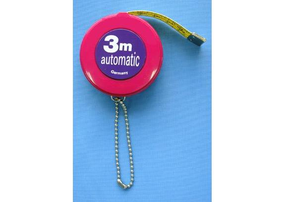 Miara, centymetr krawiecki dł.300cm, szer.15mm zwijany cm+cal