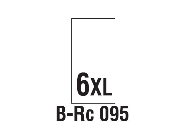 Wszywki rozmiarowe 6XL