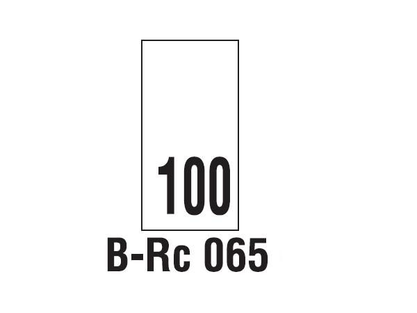 Wszywki rozmiarowe 100