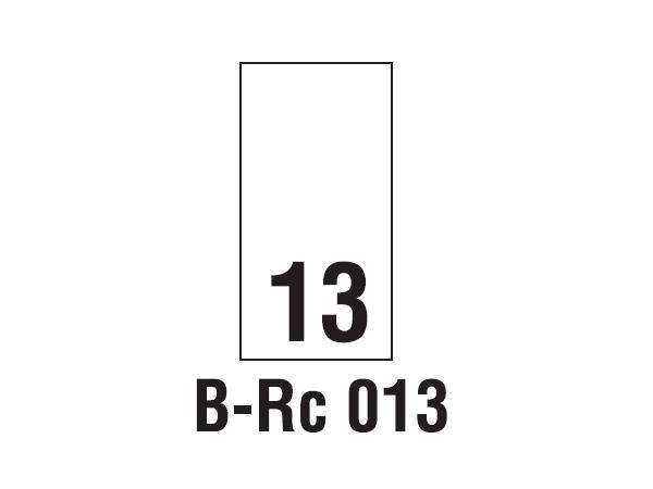 Wszywki rozmiarowe 13