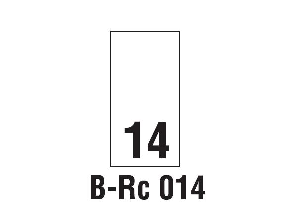 Wszywki rozmiarowe 14