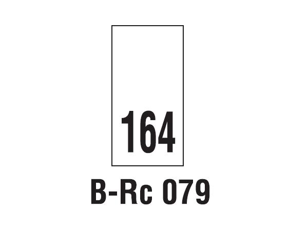 Wszywki rozmiarowe 164