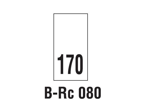 Wszywki rozmiarowe 170