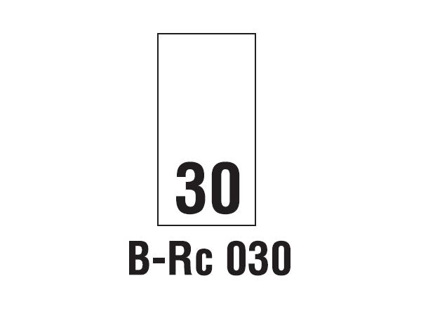 Wszywki rozmiarowe 30