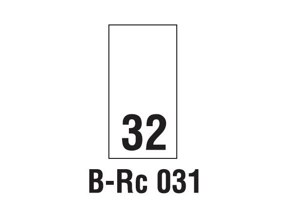 Wszywki rozmiarowe 32