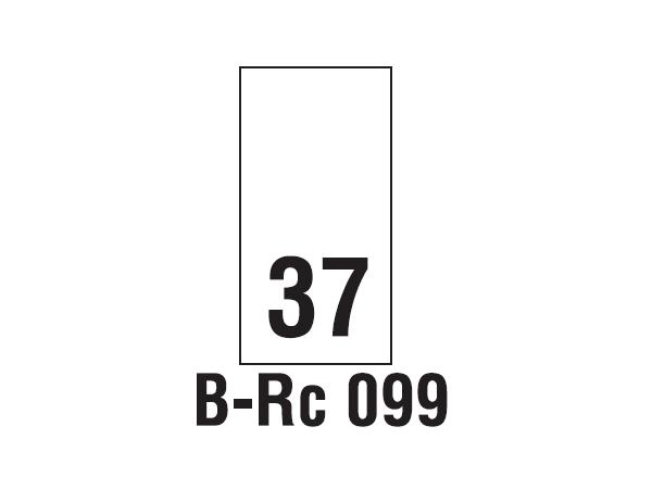 Wszywki rozmiarowe 37