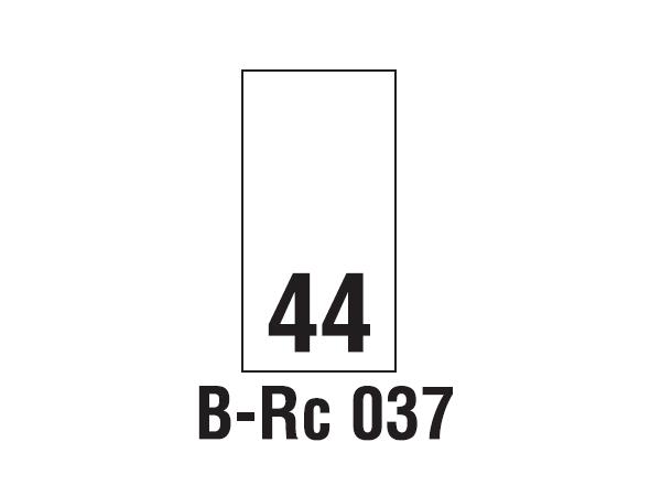 Wszywki rozmiarowe 44