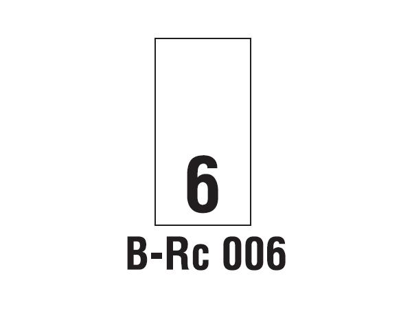 Wszywki rozmiarowe 6