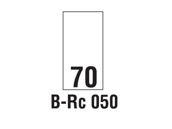 Wszywki rozmiarowe 70