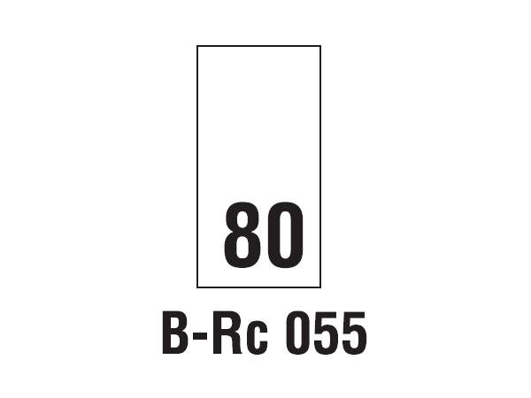 Wszywki rozmiarowe 80