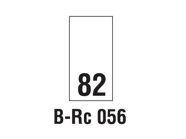 Wszywki rozmiarowe 82