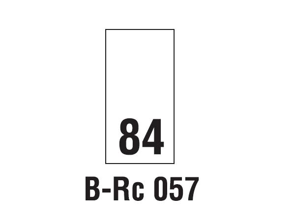 Wszywki rozmiarowe 84