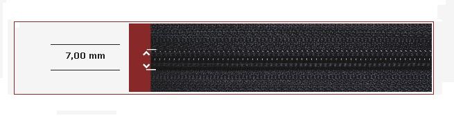 SPIRALA 7 (7mm) nierozdzielczy obuwniczy